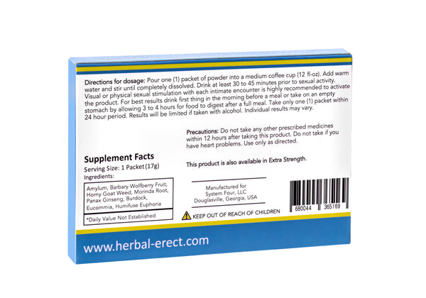 Herbal Erect - Regular Strength - Ebay